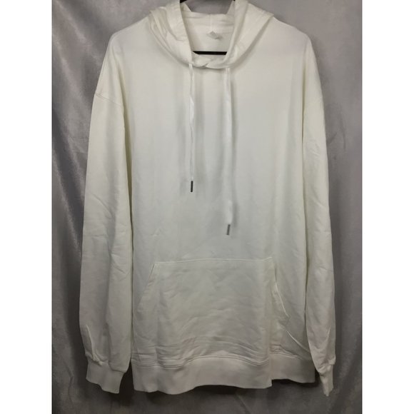 Chicyea Lightweight Hoodie Men's Large White NWOT "It is What It Is" - Picture 9 of 9